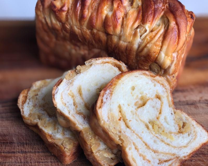 Johan Bakery的栗子枫糖浆面包。（受访者提供）