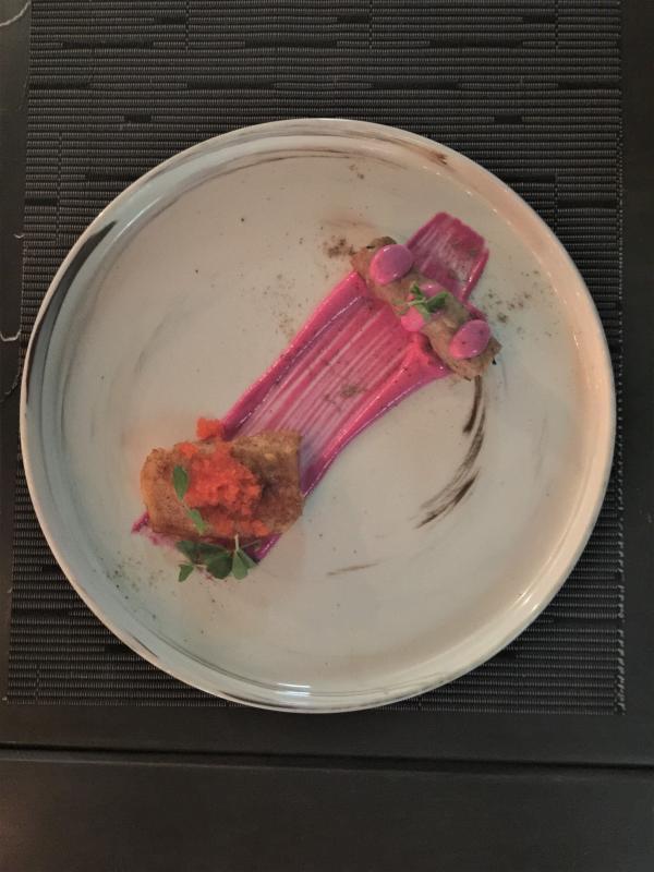 香脆的罗勒鸡肉印度烤肉串。（黄靖晶摄）