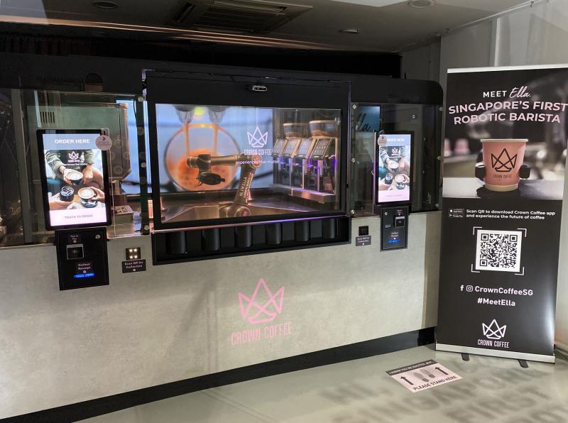 最新版本的Ella像是个高科技的贩卖机,结合机械功能和大数据。(品牌提供照片)