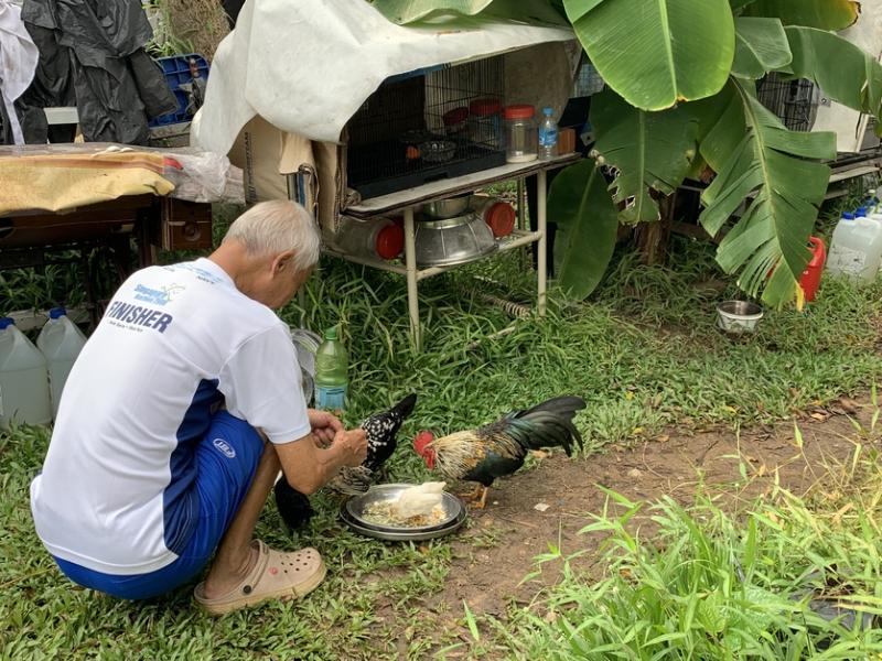 在地居民严世忠即将挥别农家乐的小日子。