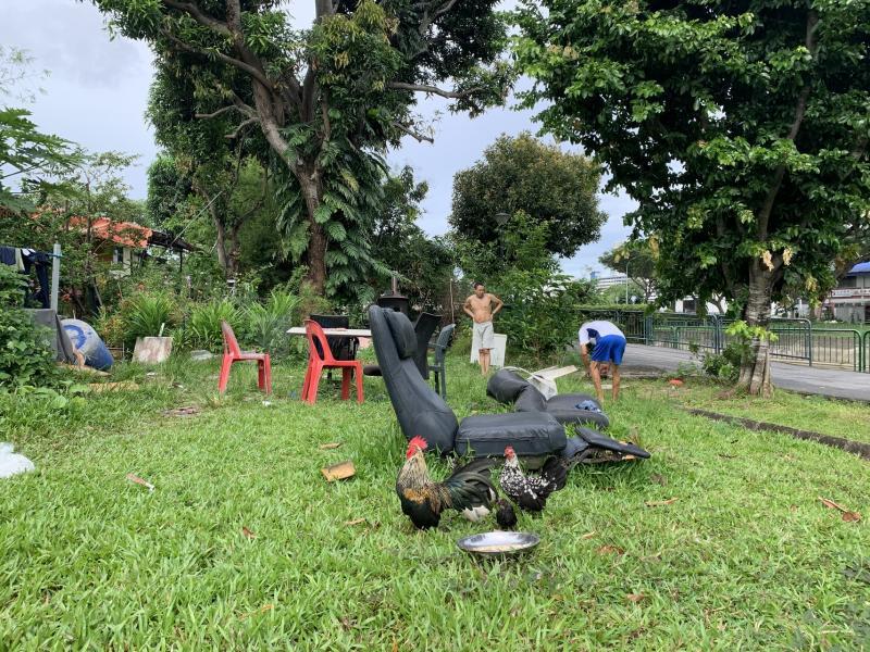 看似杂乱无章,却是来自五湖四海的异乡人安逸的小天地,他们偶尔会聚在这里享受啤酒和难得的悠闲。