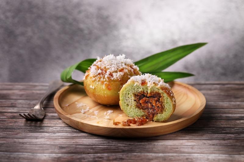 City Donut有本地口味甜甜圈,如班兰椰丝糯米糍。(受访者提供)