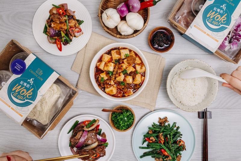 翡翠餐饮集团推出的“Ready-to-eat Meal Kits”系列。