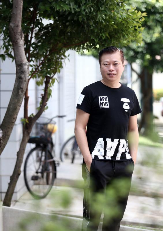丰大厨私房菜老板梁兆丰。（陈渊庄摄）