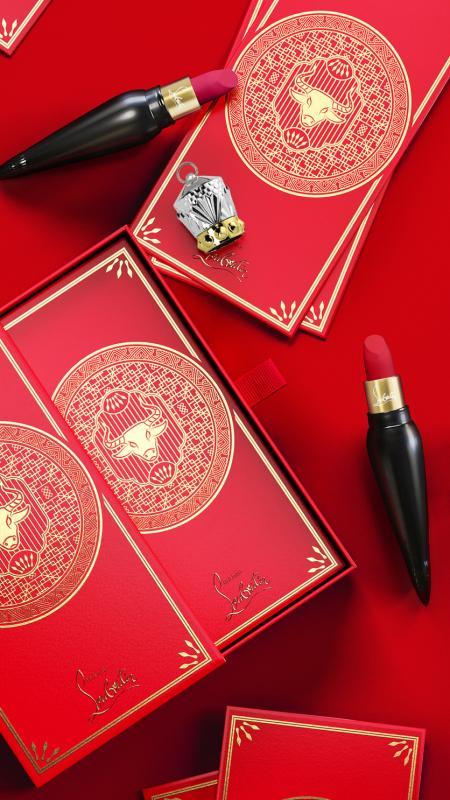 Christian Louboutin Beauty有金牛包装盒。(品牌提供照片)