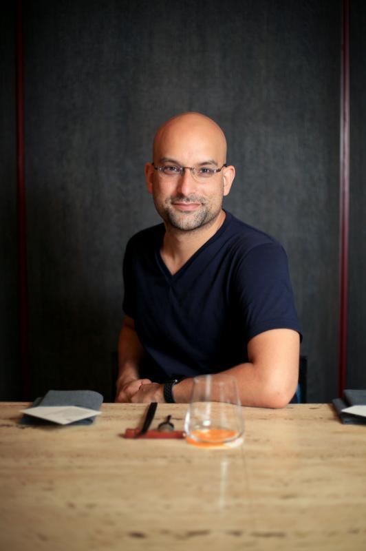 Nouri餐馆创办人及主厨布雷姆。(龙国雄摄)