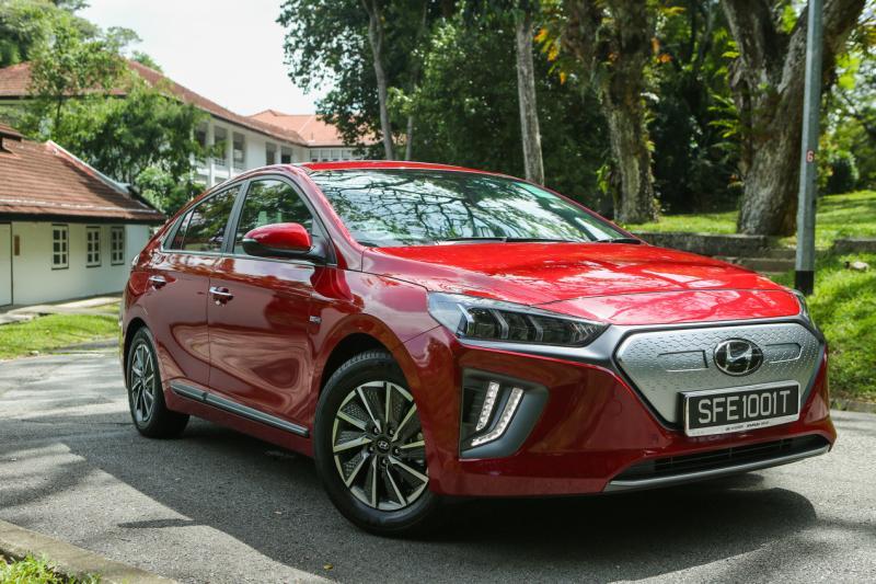 Hyundai Ioniq耗电量为11.7kWh/100km,续航行程为311公里。(档案照)