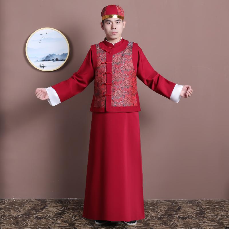 淘宝网摩登男性唐装百花齐放。(互联网)