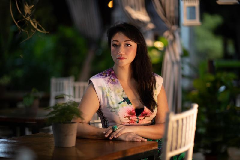 林琳丽是新四顺生花园艺有限公司第五代成员,也是公司首席执行官。(受访者提供)