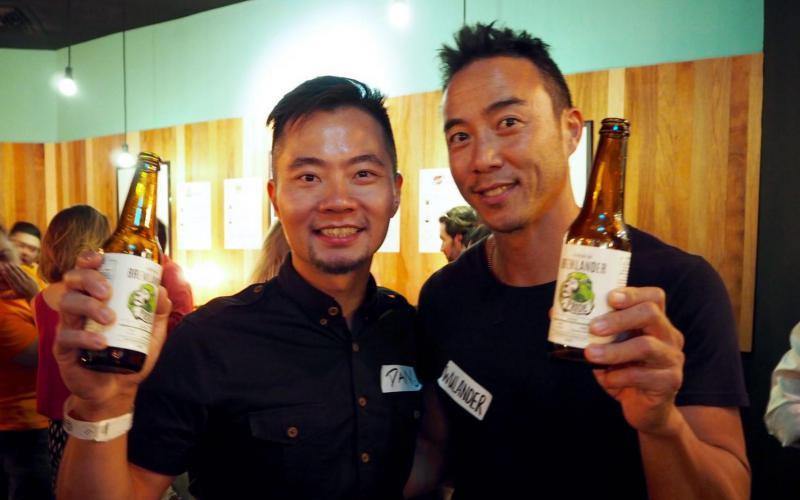 王盟友与吴振天 两离婚汉酿自家品牌啤酒 | 联合早报