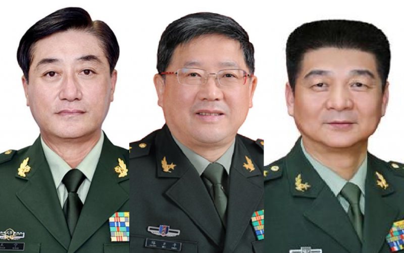 三名解放军上将获任中国人大新职 | 联合早报