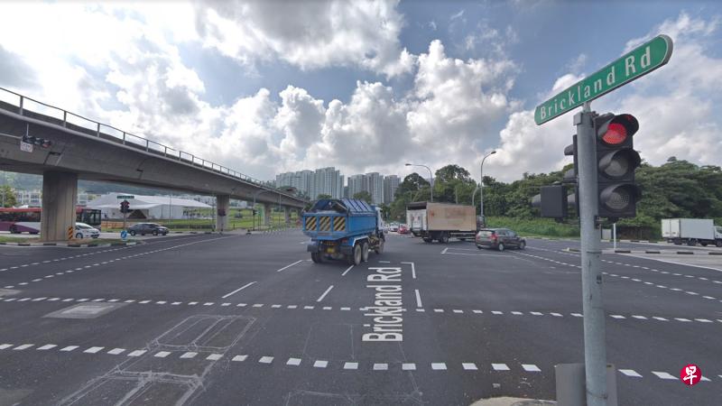 车祸发生于2014年11月19日晚上8时,在武吉巴督附近的红砖路(Brickland Road)。(取自谷歌地图) 车祸发生于2014年11月19日晚上8时,在武吉巴督附近的红砖路(Brickland Road)。(取自谷歌地图)