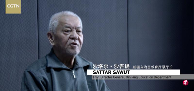 新疆教育厅原厅长沙塔尔·沙吾提被指为“两面人”，在指示下属编写维吾尔语中小学语文教材时，加入分裂思想的内容。（互联网）