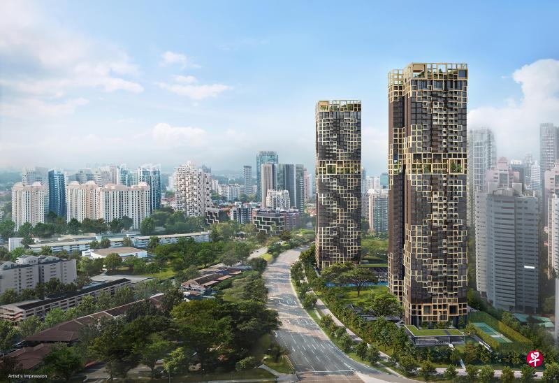 位于第九区的新高档私宅项目“隽峰”共有540个单位,正式开卖就卖出278个单位。(城市发展提供) 位于第九区的新高档私宅项目“隽峰”共有540个单位,正式开卖就卖出278个单位。(城市发展提供)