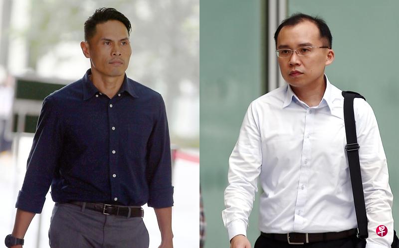 消防副队长纳詹(左)被判坐牢10个月,他获准展期至下个月17日开始服刑。消防队长钟志文(右)早前首次被治罪后已入狱坐牢10周,他如今是二度入狱,须完成剩余八个月又两周的服刑。(档案照片) 消防副队长纳詹(左)被判坐牢10个月,他获准展期至下个月17日开始服刑。消防队长钟志文(右)早前首次被治罪后已入狱坐牢10周,他如今是二度入狱,须完成剩余八个月又两周的服刑。(档案照片)