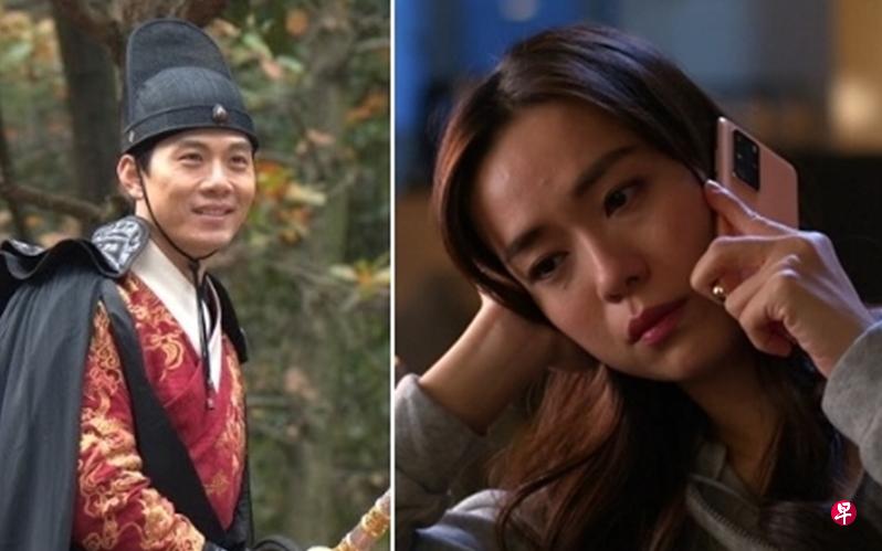 戚玉武(左图)在《罗明依》中的造型;林慧玲在《森林生存记》中的剧照。(新传媒提供) 戚玉武(左图)在《罗明依》中的造型;林慧玲在《森林生存记》中的剧照。(新传媒提供)