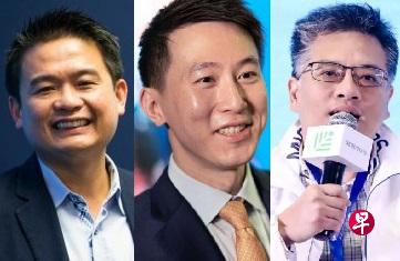 (从左至右)京东集团东南亚总裁孙世珉、字节跳动首席财务官兼TikTok首席执行官周受资,以及快手首席财务官钟奕祺都在中国科技企业担任高职。(互联网) (从左至右)京东集团东南亚总裁孙世珉、字节跳动首席财务官兼TikTok首席执行官周受资,以及快手首席财务官钟奕祺都在中国科技企业担任高职。(互联网)
