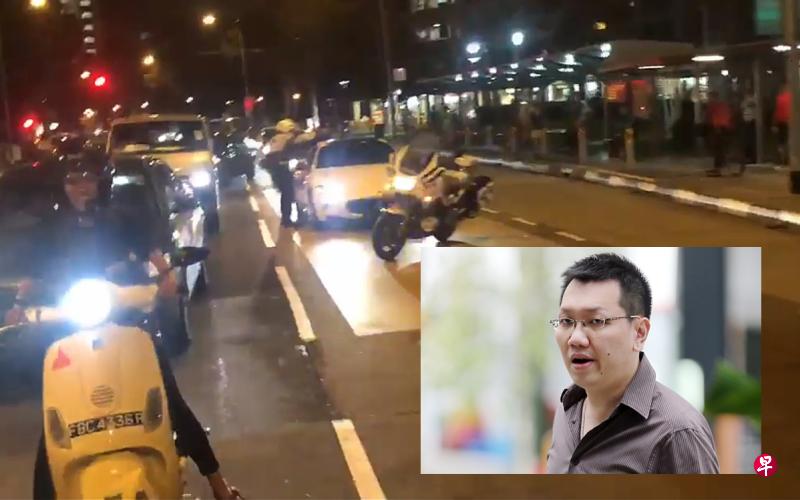 撞伤与拖行交警发生于2018年11月17日晚上9时18分左右,在勿洛水池路一带,李承彦(小图)当时因为没有系安全带,结果被交警拦下。(档案照) 撞伤与拖行交警发生于2018年11月17日晚上9时18分左右,在勿洛水池路一带,李承彦(小图)当时因为没有系安全带,结果被交警拦下。(档案照)