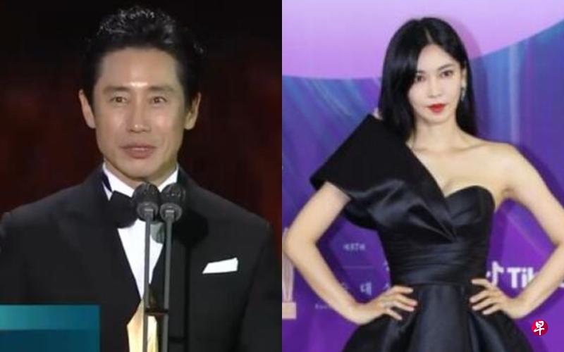 申河均(左图)首夺视帝,金素妍以恶角夺下视后。(互联网) 申河均(左图)首夺视帝,金素妍以恶角夺下视后。(互联网)