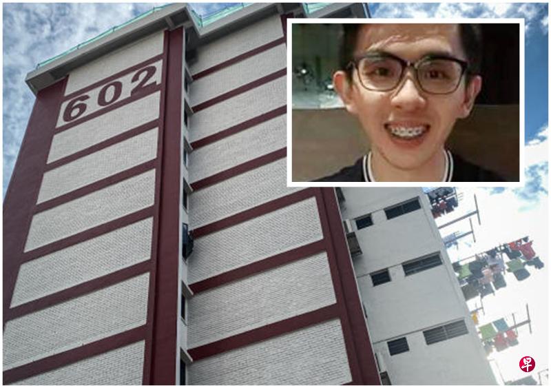涉嫌连同另外两人共谋蓄意严重伤人的黄博灿(小图),警方接到消息上门时,发现黄宝英已经死在组屋单位里。(档案照) 涉嫌连同另外两人共谋蓄意严重伤人的黄博灿(小图),警方接到消息上门时,发现黄宝英已经死在组屋单位里。(档案照)