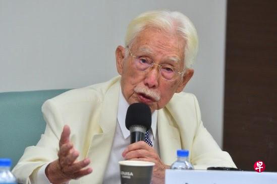 现年95岁的辜宽敏,毕生追求台湾独立建国,在2018年捐助成立台湾制宪基金会并亲任董事长。(自由时报) 现年95岁的辜宽敏,毕生追求台湾独立建国,在2018年捐助成立台湾制宪基金会并亲任董事长。(自由时报)