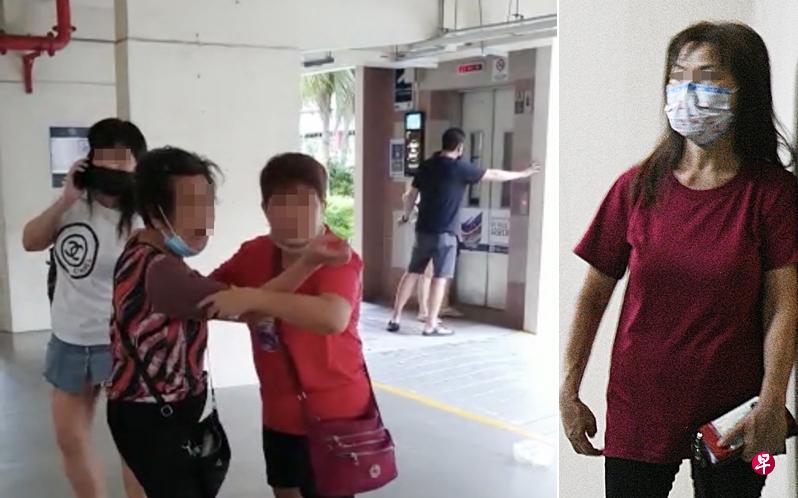 七旬老妇(左图)被指事后对女邻居爆粗口;女邻居萧太太(右图)因被推倒,结果手臂骨折,头部也被敲打,出现淤伤。(受访者提供) 七旬老妇(左图)被指事后对女邻居爆粗口;女邻居萧太太(右图)因被推倒,结果手臂骨折,头部也被敲打,出现淤伤。(受访者提供)