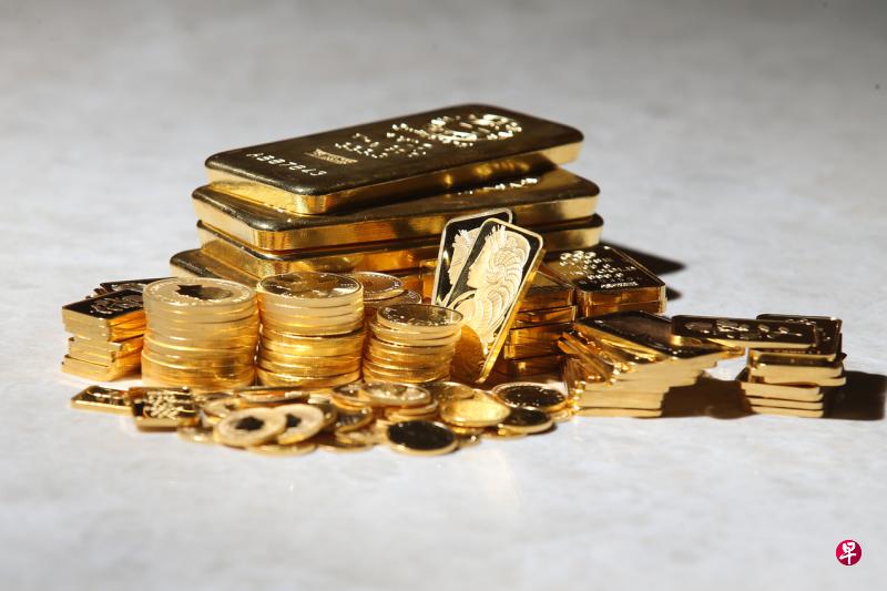 黄金价格在4月份取得今年来第一个单月涨幅,现货金价涨3.60%,期货金价涨3.04%。(档案照片) 黄金价格在4月份取得今年来第一个单月涨幅,现货金价涨3.60%,期货金价涨3.04%。(档案照片)