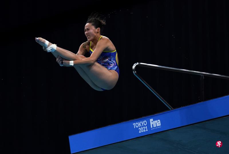 我国女将林升艳在半决赛排名第15位，无缘决赛。（路透社）