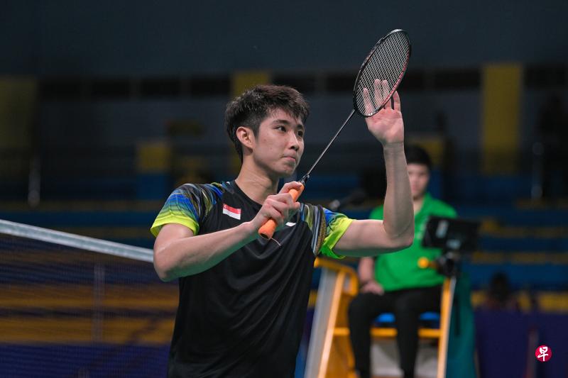 世界排名第42位的骆建佑在奥运排名上名列第18顺位。(档案照片) 世界排名第42位的骆建佑在奥运排名上名列第18顺位。(档案照片)