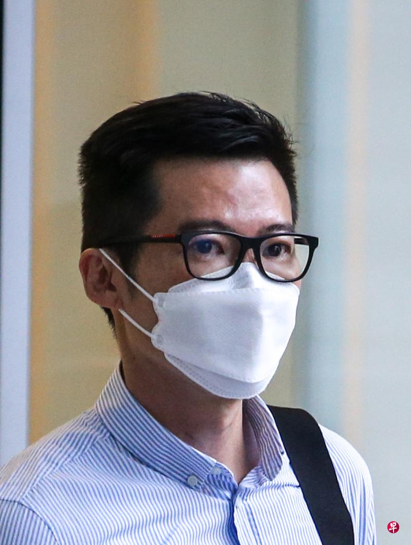 前杂志编辑林志强昨天被判罚款3000元。(海峡时报) 前杂志编辑林志强昨天被判罚款3000元。(海峡时报)