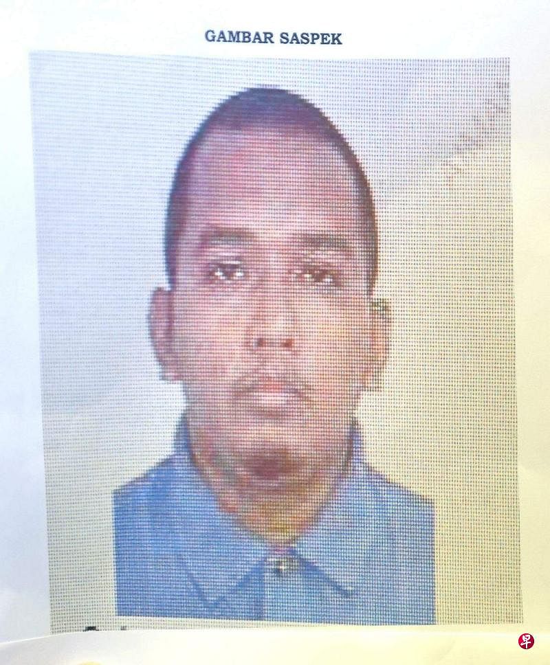 马国警察总长拉扎鲁丁星期一（4月15日）证实，星期天（4月14日）在吉隆坡国际机场向孕妻连开两枪的嫌犯哈菲祖已经落网。（马新社）