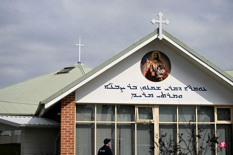 在澳洲悉尼西部，警方正在调查本周发生在当地一所教堂的持刀伤人案。（路透社）