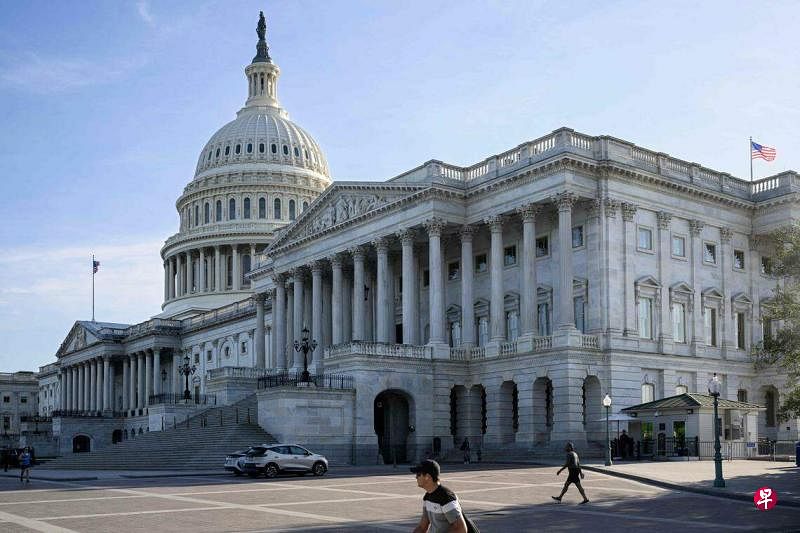美国参议院4月23日晚以79票赞成、18票反对的投票结果，批准了众议院日前通过的对外援助法案。（法新社）