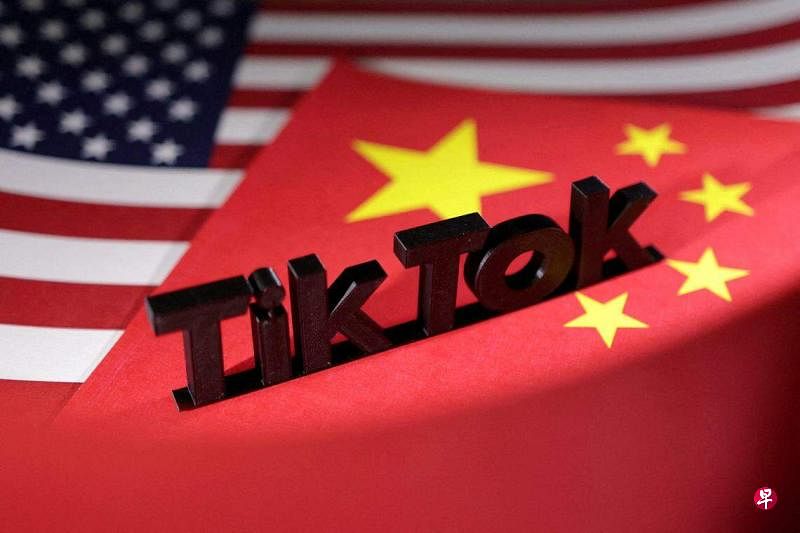 一项美国民意调查显示，约58％受访美国人认为中国正通过短视频应用TikTok影响美国的舆论。（路透社）