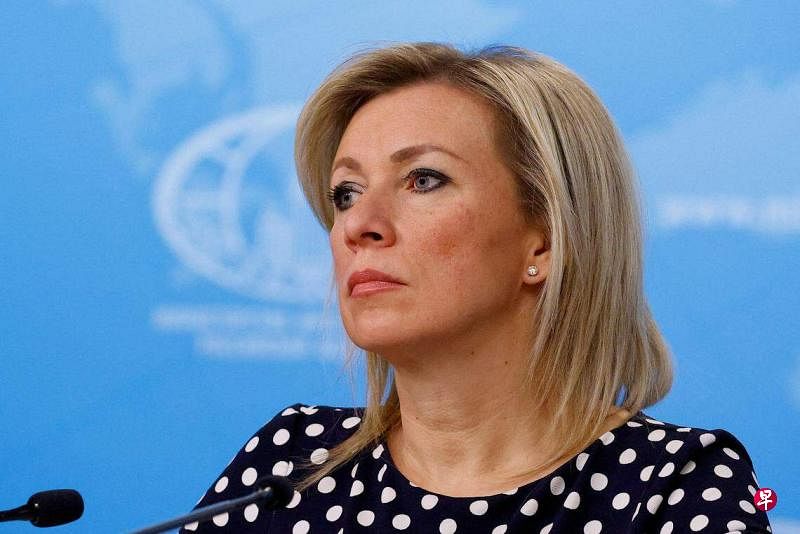 今年1月，俄罗斯外交部发言人扎哈罗娃（Maria Zakharova）在莫斯科召开年度新闻发布会。（路透社）