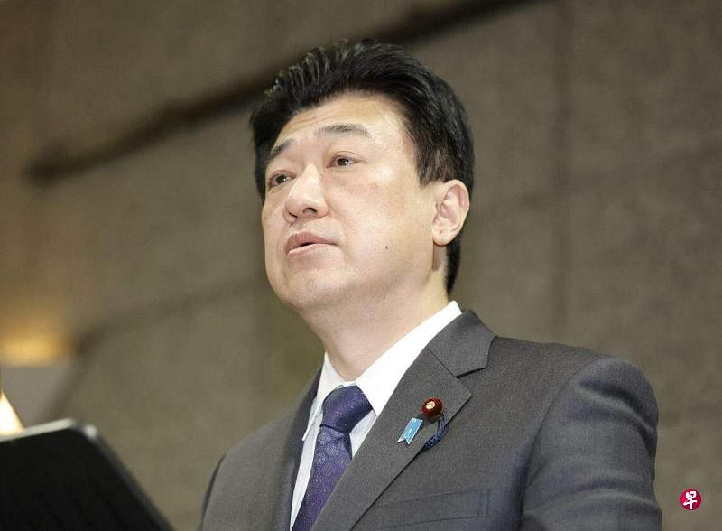 日本国防部长木原稔4月间说，其部门正在调查“出云”号视频是否为捏造的画面。（路透社）