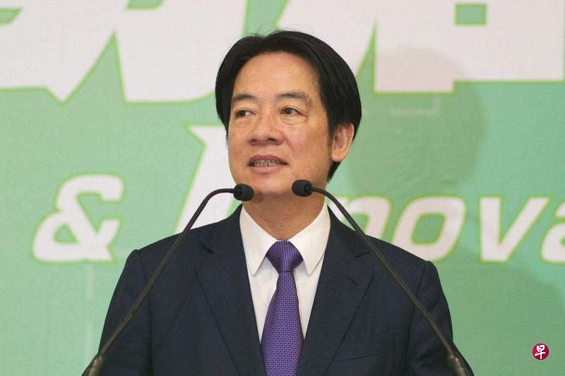 台湾候任总统赖清德将在5月20日就职后，到立法院进行国情报告。（法新社）