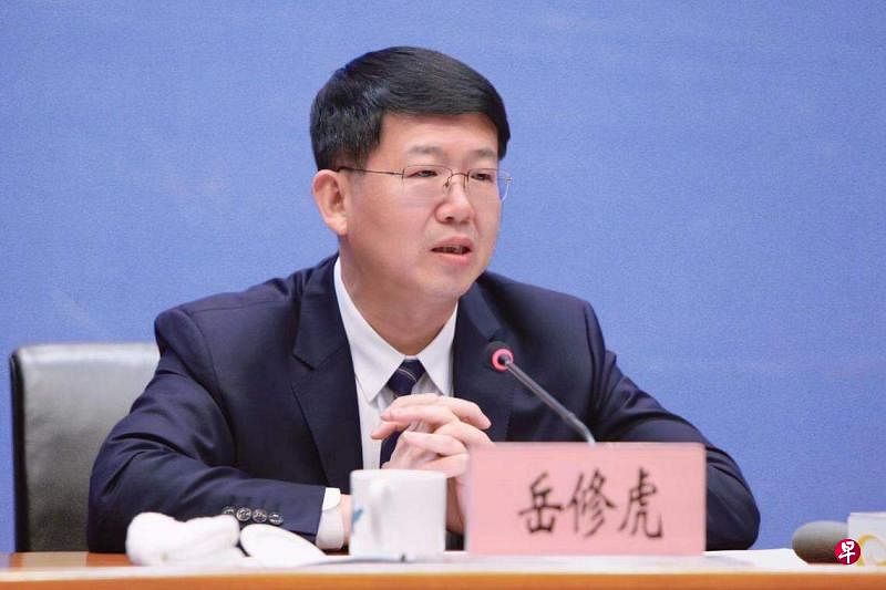 中国云南省原副省长、省公安厅厅长岳修虎出任中国公安部反恐专员。（互联网）