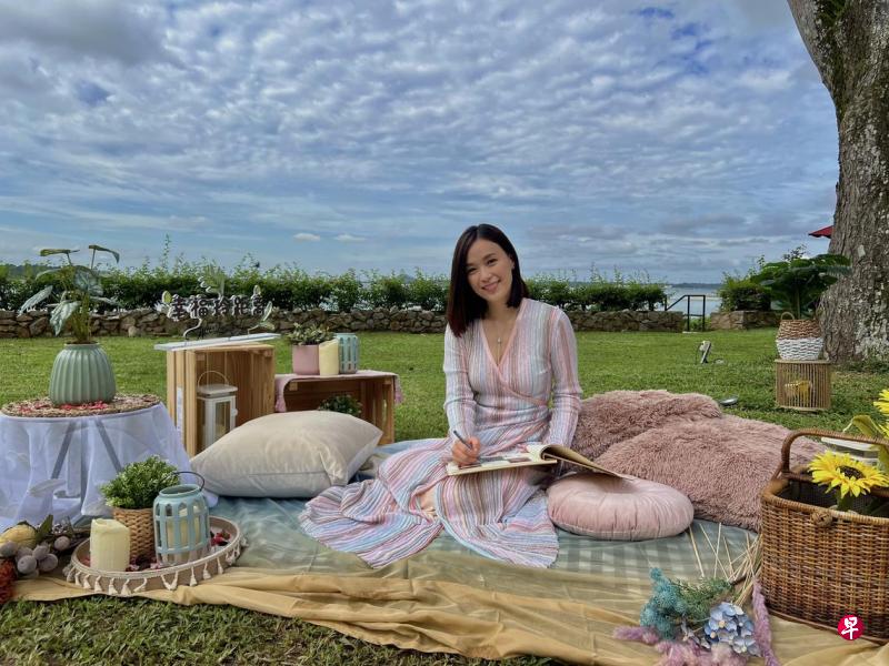 林慧玲在儿子五个月大的时候复工拍摄《幸福玲距离》第二季。（新传媒提供）