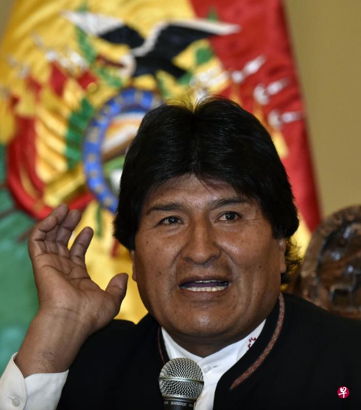 莫拉莱斯是玻利维亚自1825年独立以来在任时间最长的总统(法新社) 莫拉莱斯是玻利维亚自1825年独立以来在任时间最长的总统(法新社)