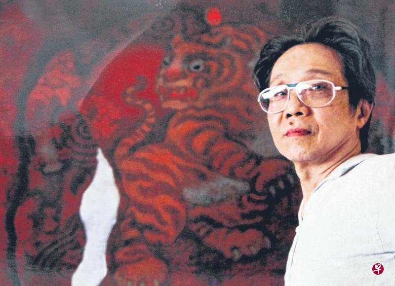 邓尔昌生前画了不少让人印象深刻的人体画。(档案照) 邓尔昌生前画了不少让人印象深刻的人体画。(档案照)