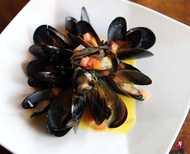 贻贝(mussel,晒干后称淡菜)。(档案照) 贻贝(mussel,晒干后称淡菜)。(档案照)