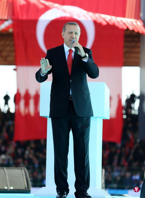 土耳其总统埃尔多安。(法新社) 土耳其总统埃尔多安。(法新社)