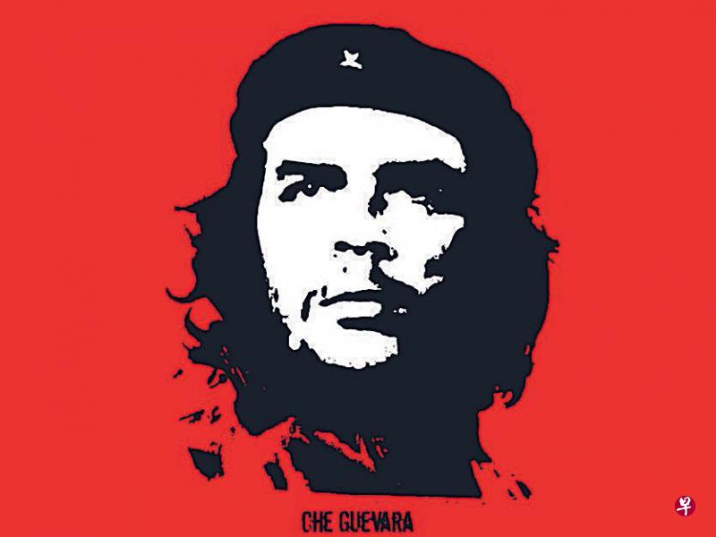 切·格瓦拉风靡全球的图像。 切·格瓦拉风靡全球的图像。