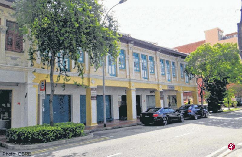 ▲如切地区的五间毗连店屋,去年以1680万元价格售出,相当于尺价1357元。(世邦魏理仕提供) ▲如切地区的五间毗连店屋,去年以1680万元价格售出,相当于尺价1357元。(世邦魏理仕提供)