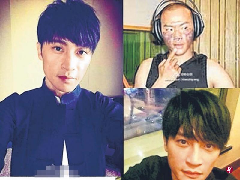 陈志朋(左)日前参加吴奇隆婚礼,被质疑脸整很大。(翻摄陈志朋微博) 陈志朋(左)日前参加吴奇隆婚礼,被质疑脸整很大。(翻摄陈志朋微博)