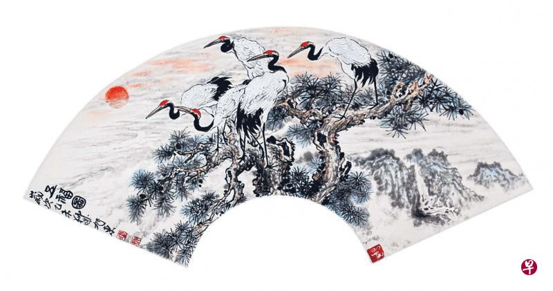 沈旭东展出作品之一。