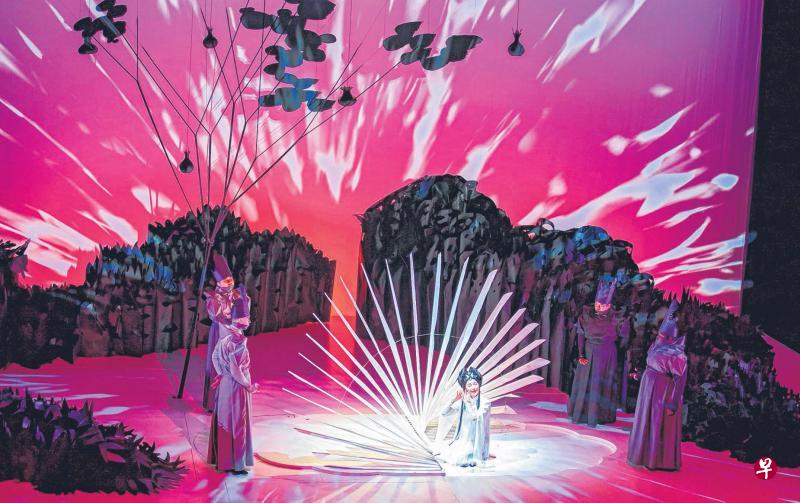 旅美作曲家黄若与马文联手创造的现代昆剧《惊园》。(艺术节提供) 旅美作曲家黄若与马文联手创造的现代昆剧《惊园》。(艺术节提供)