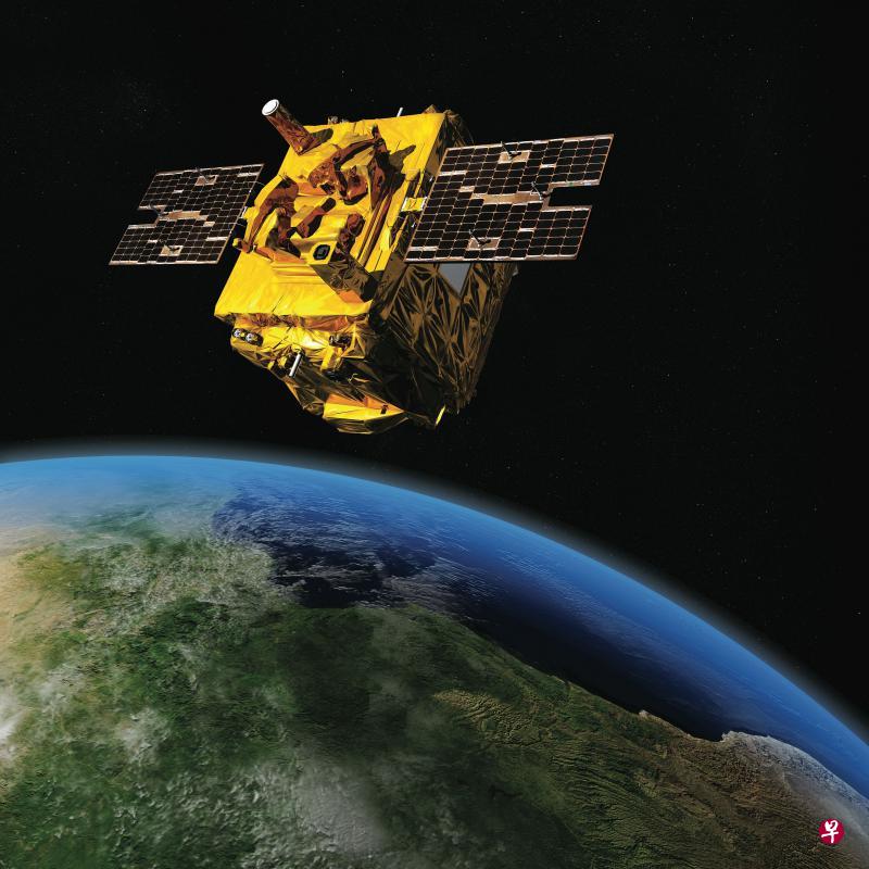 法国显微镜号卫星将验证爱因斯坦广义相对论的一个基础概念。(法新社) 法国显微镜号卫星将验证爱因斯坦广义相对论的一个基础概念。(法新社)