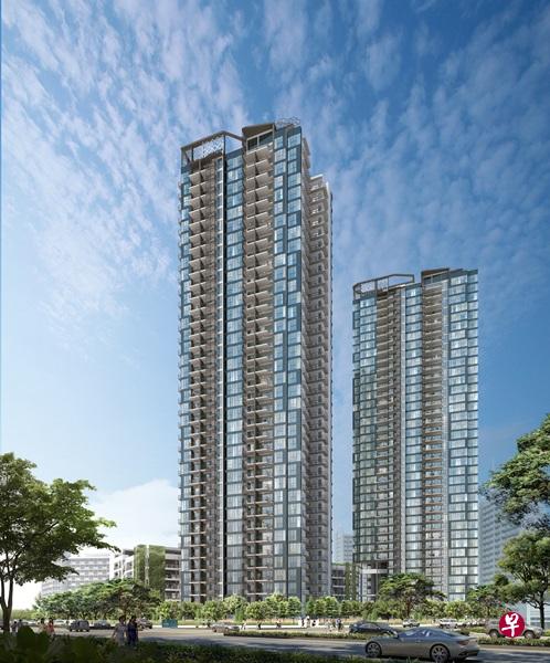 Gem Residences有两栋主楼,一栋37层楼高、另一栋38层楼高。(毅雅地产提供) Gem Residences有两栋主楼,一栋37层楼高、另一栋38层楼高。(毅雅地产提供)